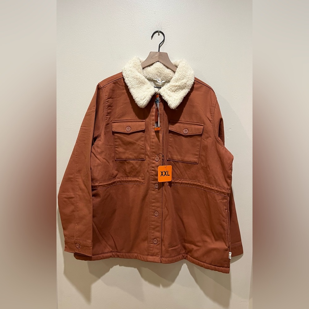 Hang Ten NWT Copper Tan Utility Jacket - Women’s size XXL